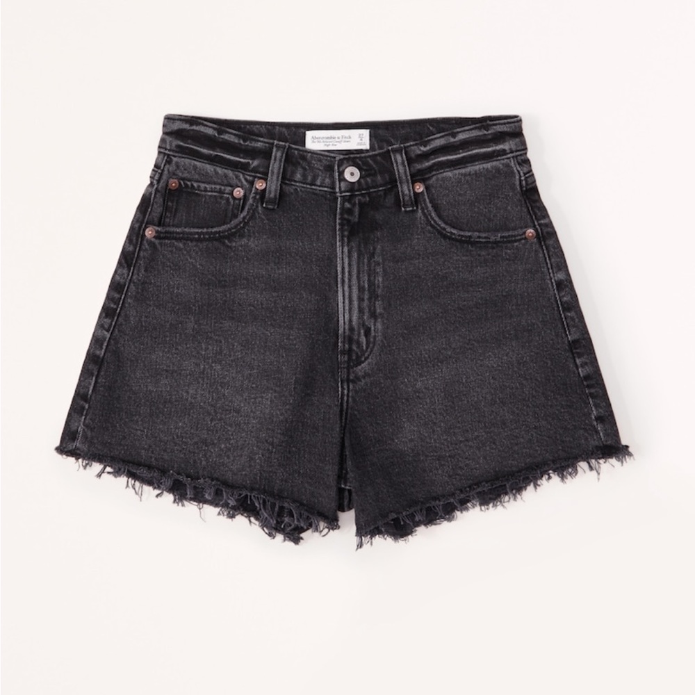 Abercrombie Curve Love High Rise 90s Cutoff Short
